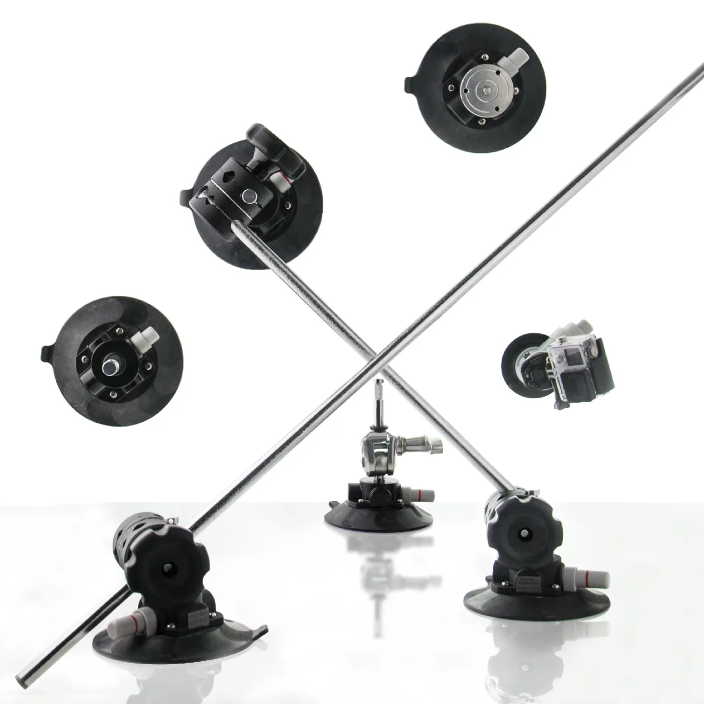Держатель вакуумный KUPO KSC-05 PUMPING SUCTION CUP с шарнирным кронштейном