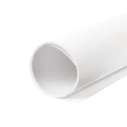 Фон пластиковый PVC 60х130M белый