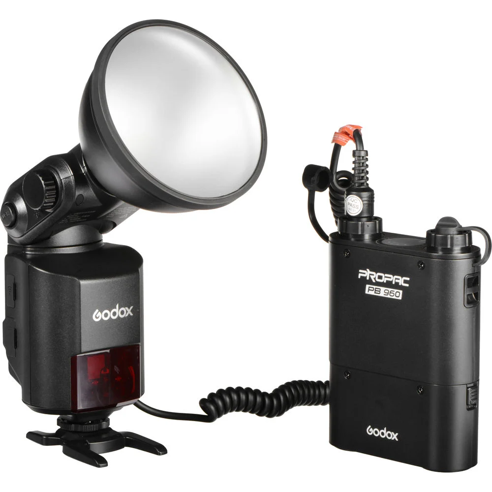 Вспышка накамерная Godox Witstro AD360II-C с батарейным блоком PB960 (Уценка01)