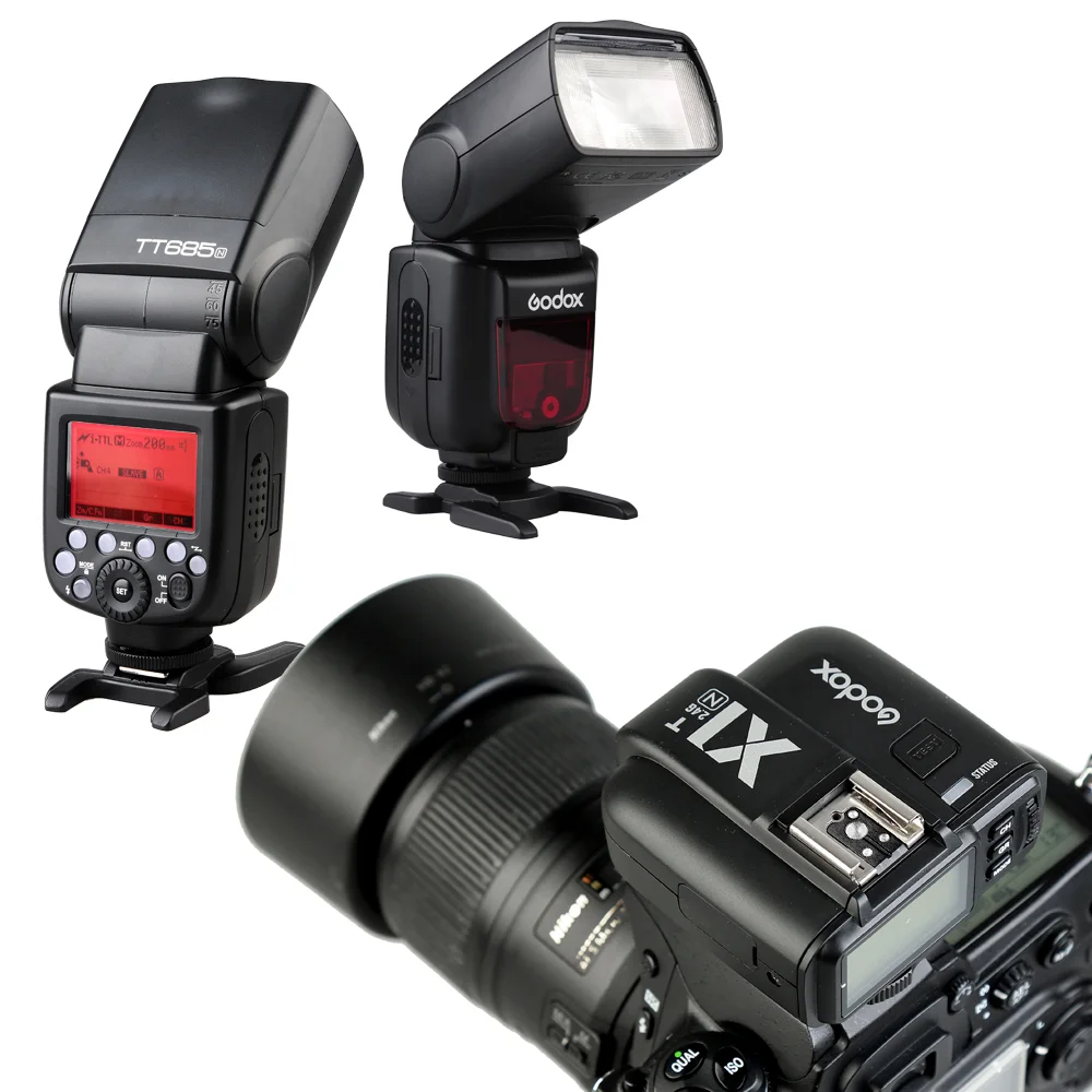 Пульт-радиосинхронизатор Godox X1T-N TTL для Nikon