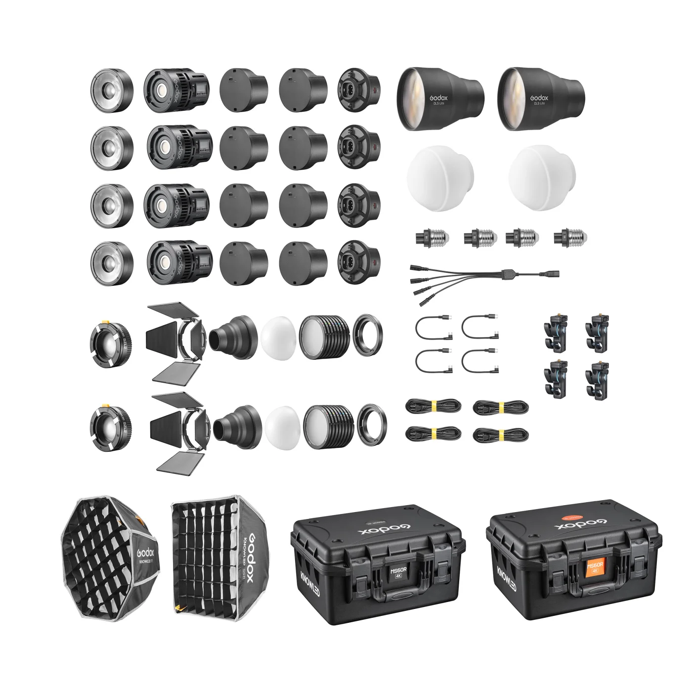 Комплект студийного оборудования Godox Knowled MS60Bi 4K