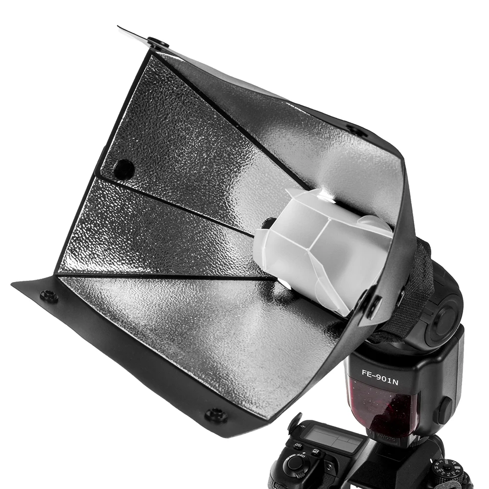 Отражатель Falcon Eyes SR-CA kit с рассеив. и сот. нас. для накамер. вспышки