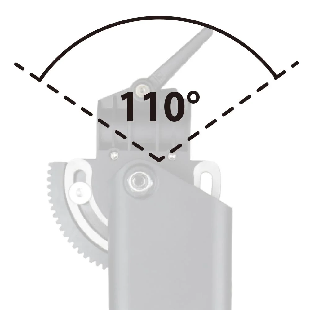 Головка KUPO KCP-646 HEAVY DUTY TILT HEAD W/ CRANK HANDLE наклонная для паразонта