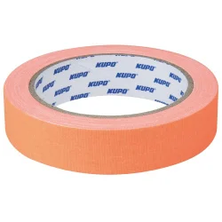 Лента клейкая KUPO CSS-2415OG CLOTH SPIKE TAPE оранжевая