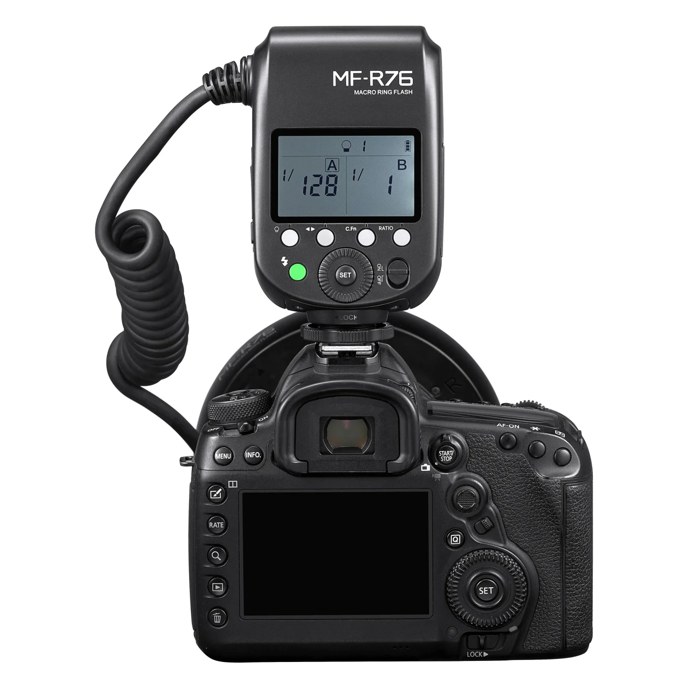 Вспышка для макросъемки Godox MF-R76 кольцевая