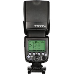 На фото изображено Вспышка накамерная Godox ThinkLite TT685C E-TTL для Canon