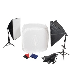 На фото изображено Комплект Falcon Eyes LFPB-3 kit для макросъемки