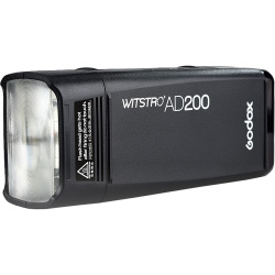 На фото изображено Вспышка аккумуляторная Godox Witstro AD200 с поддержкой TTL