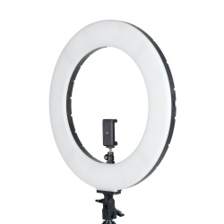 На фото изображено Осветитель кольцевой Falcon Eyes BeautyLight 480G LED