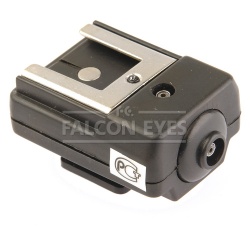 На фото изображено Переходник Falcon Eyes HS-15 горячий башмак
