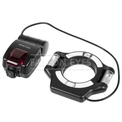 На фото изображено Вспышка для макросъемки Falcon Eyes DMAF20Ni (для Nikon I-TTL)