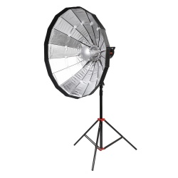На фото изображено Тарелка портретная Falcon Eyes SoftLight Octa 100 BW складная