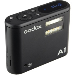 На фото изображено Вспышка Godox A1 для смартфона