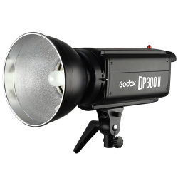 На фото изображено Вспышка студийная Godox DP300II
