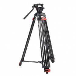 На фото изображено Видеоштатив Falcon Eyes CinemaPRO VT-1800B
