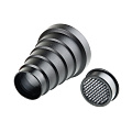На фото изображено Насадка коническая Godox SN-04 с сотами для AD400Pro