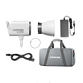 На фото изображено Комплект светодиодных осветителей Godox LITEMONS LA300Bi K1