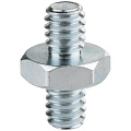 На фото изображено Переходник KUPO KS-051 1/4"M + 1/4"M ADAPTER SPIGOT