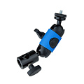 На фото изображено Держатель шарнирный KUPO KS-472 SUPER KNUCKLE BABY RECEIVER & 1/4"-20 MALE THREADED