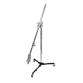 Стойка-журавль KUPO 346MH JUNIOR BOOM ROLLER STAND на колесах фото На фото изображено Стойка-журавль KUPO 346MH JUNIOR BOOM ROLLER STAND на колесах