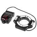На фото изображено Вспышка для макросъемки Falcon Eyes DMAF20Ni (для Nikon I-TTL)