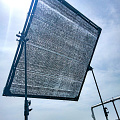 Рассеиватель KUPO KH-08-WT 240х240см - 8'x8' WIND NET фото На фото изображено Рассеиватель KUPO KH-08-WT 240х240см - 8'x8' WIND NET