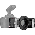 На фото изображено Комплект импульсных осветителей Godox MF12-K2 для макросъемки