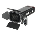 На фото изображено Вспышка аккумуляторная Godox Witstro AD200Pro (со шторками BD-07)