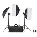 На фото изображено Комплект студийного оборудования Godox MS300V-D