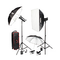 На фото изображено Комплект студийного оборудования Godox SK300II-E