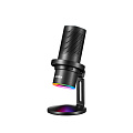 На фото изображено Микрофон Godox EM68X с подсветкой RGB