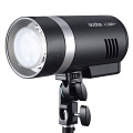 На фото изображено Вспышка аккумуляторная Godox Witstro AD300Pro с поддержкой TTL