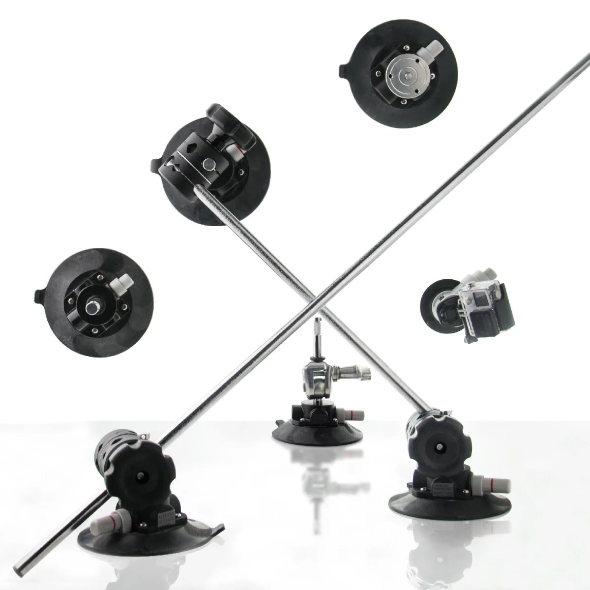 Держатель вакуумный KUPO KSC-05 PUMPING SUCTION CUP с шарнирным кронштейном