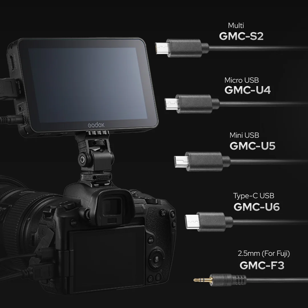 Кабель управления Godox GMC-U4 (Micro USB) для GM6S, GM7S