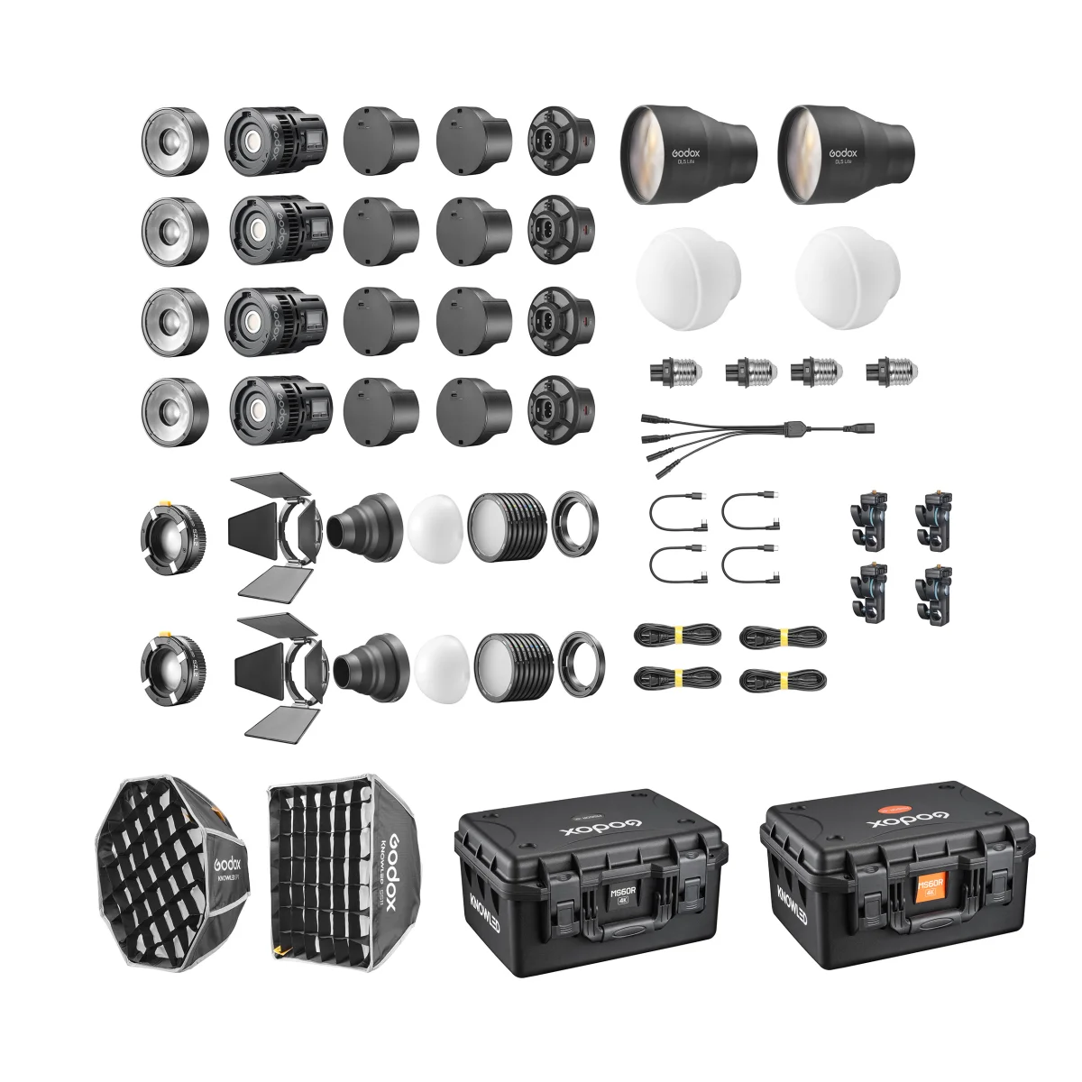 Комплект студийного оборудования Godox Knowled MS60R 4K