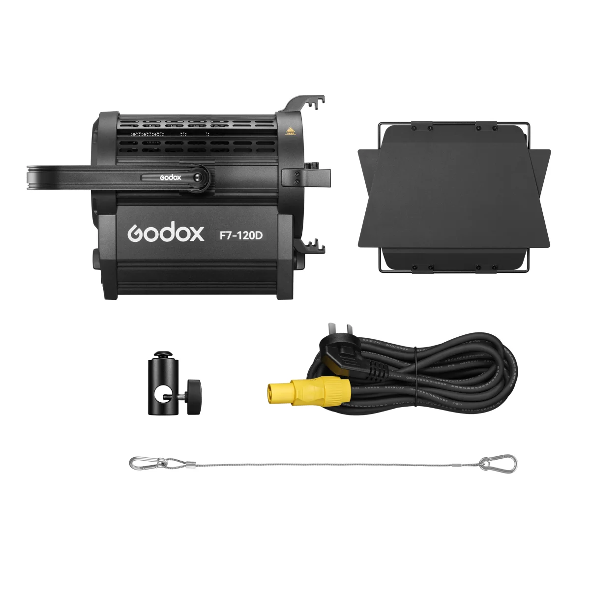 Осветитель светодиодный Godox F7-120D K2 с линзой Френеля