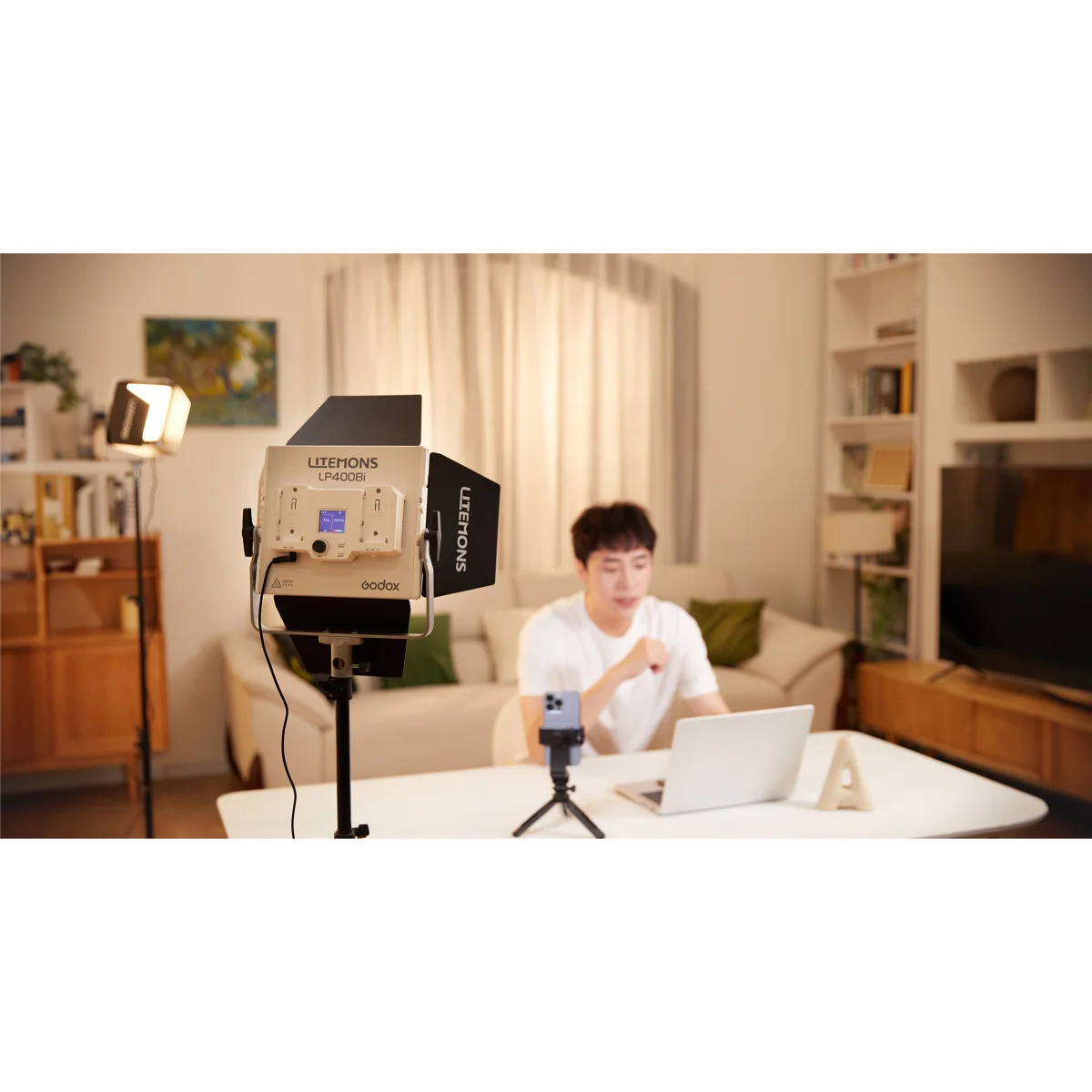 Осветитель светодиодный Godox LITEMONS LP400Bi