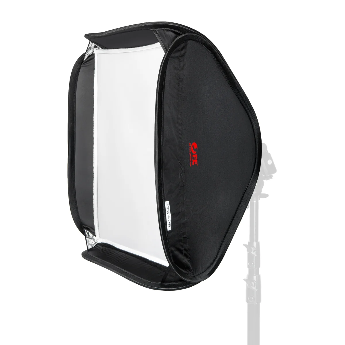 Софтбокс Falcon Eyes EB-060 60x60cm с переходником для накамерных вспышек