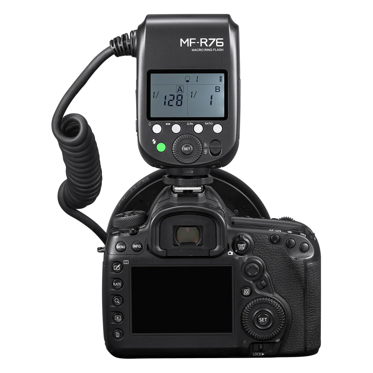 Вспышка для макросъемки Godox MF-R76 кольцевая