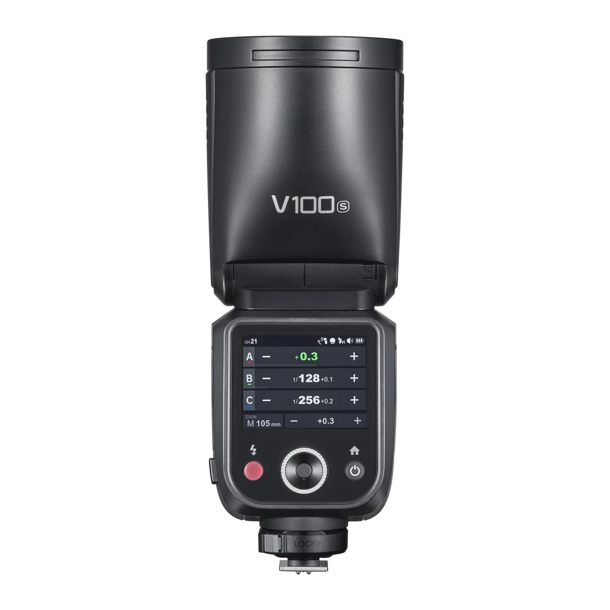 Вспышка накамерная Godox V100S TTL с круглой головкой для Sony