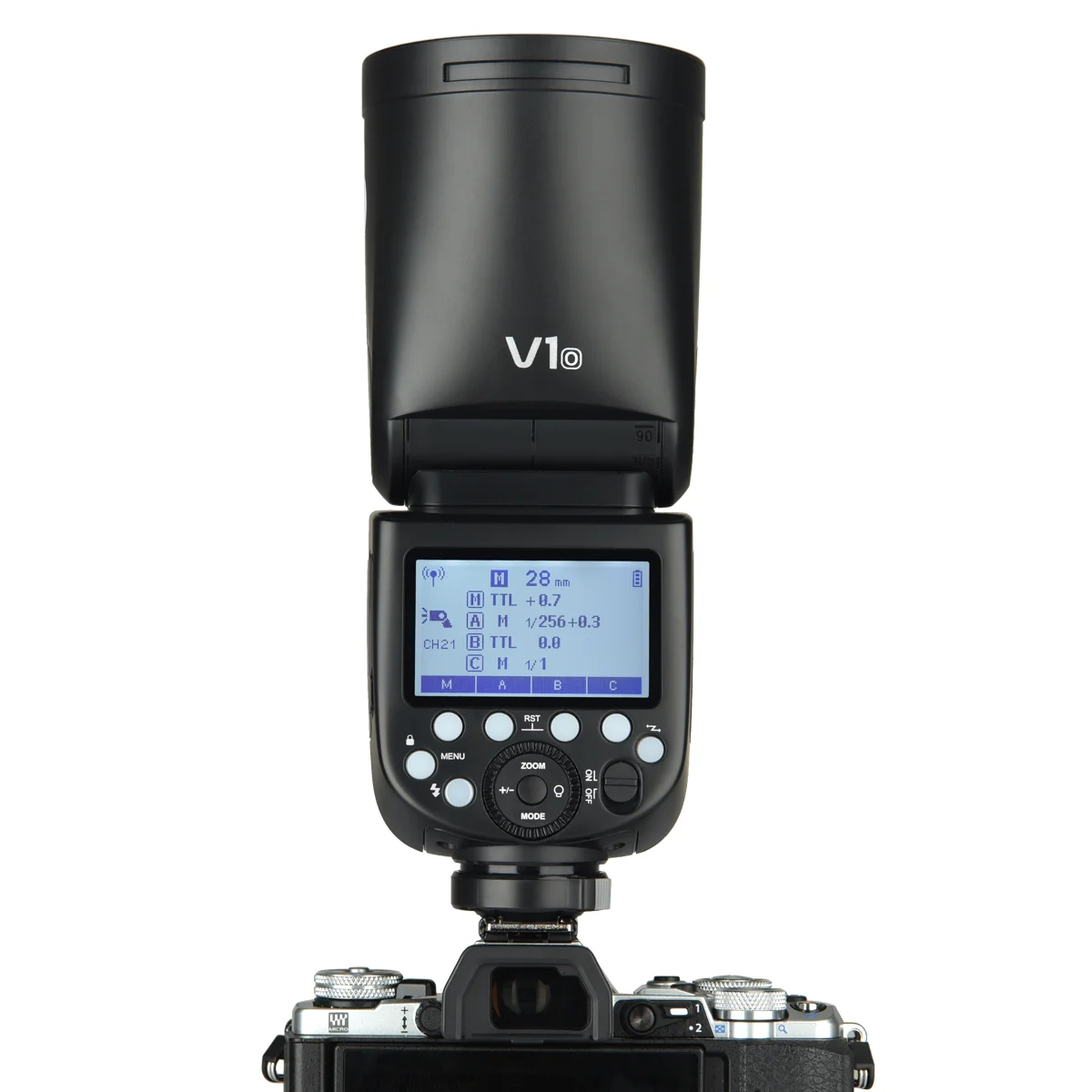 Вспышка накамерная Godox Ving V1O TTL с круглой головкой для Olympus/Panasonic