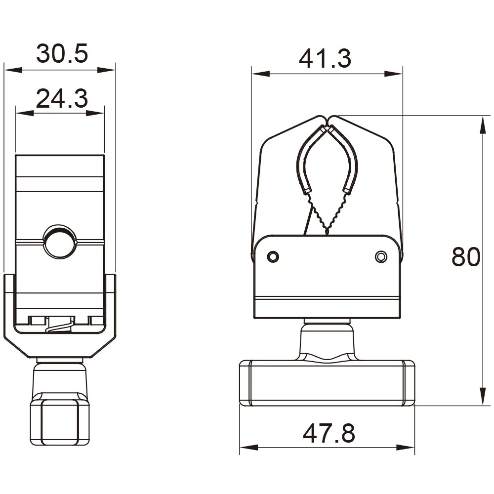 Зажим KUPO KCP-730B SUPER CLAW CLAMP